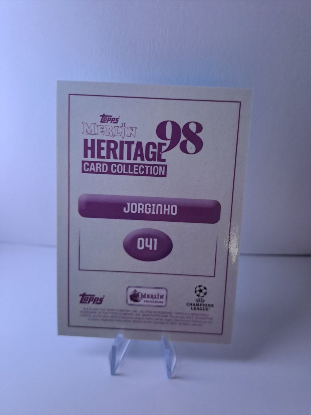 Topps Carte collezionabili: Jorginho Topps Karte/50 – Nuovo (secondo la descrizione) da Langenthal venduto da DreamSignsCH 1