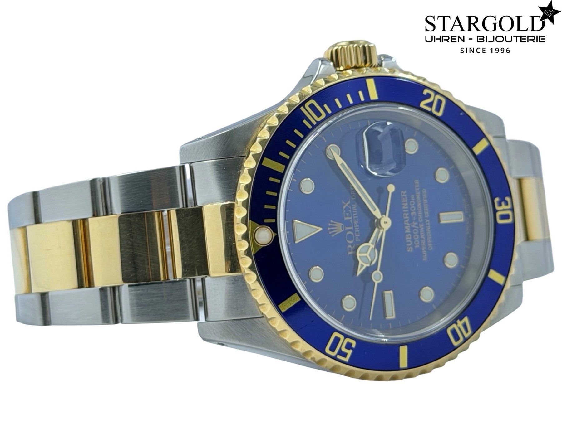 Rolex Orologi: Rolex Submariner Date "Bluesy" - 16613 – Usato da Zürich venduto da Stargold-Uhren 4