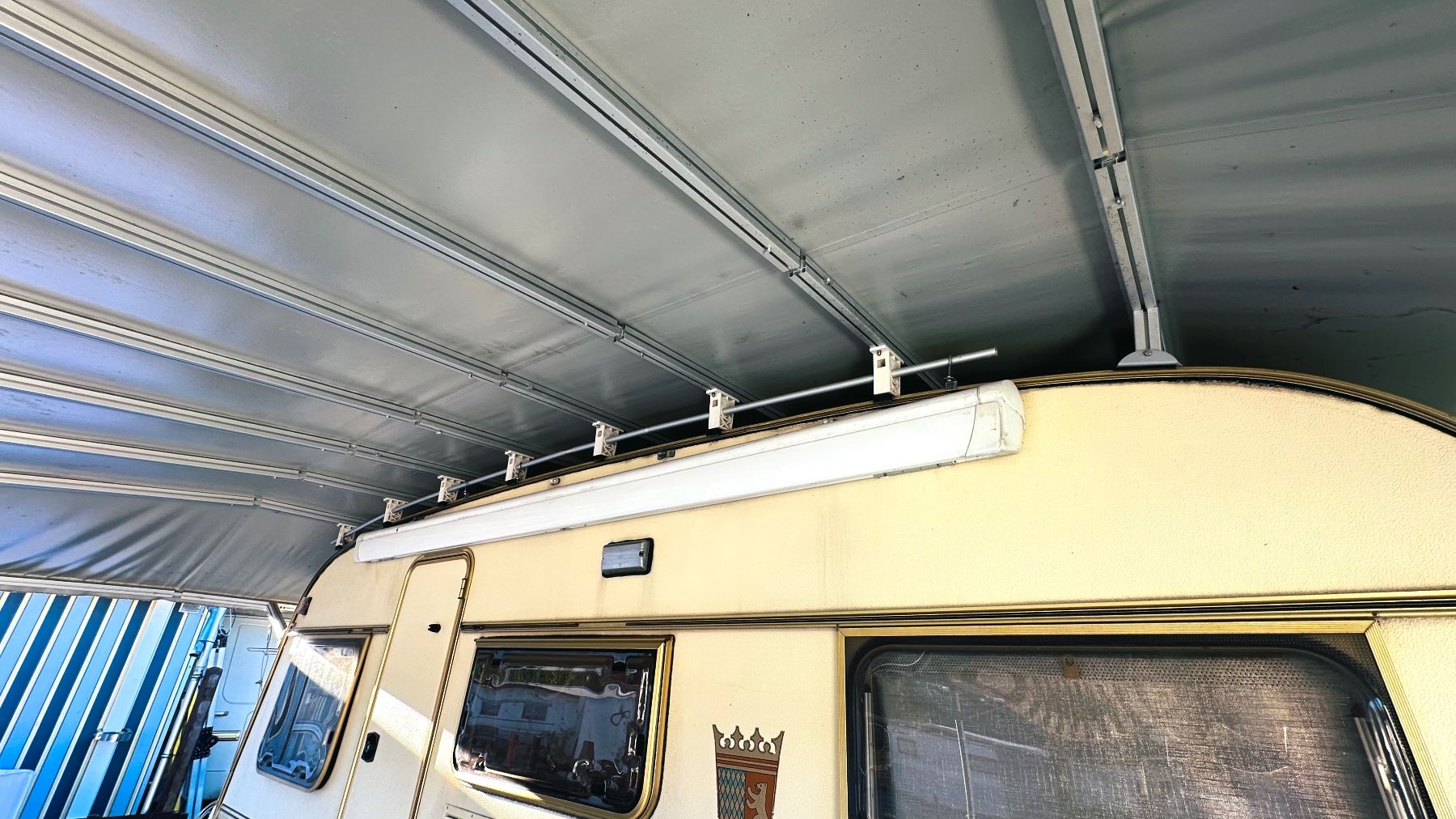 Abdeckhüllen und Thermomatten: Wohnwagen schutzdach – Gebraucht aus Stadel von Dalunox73 5