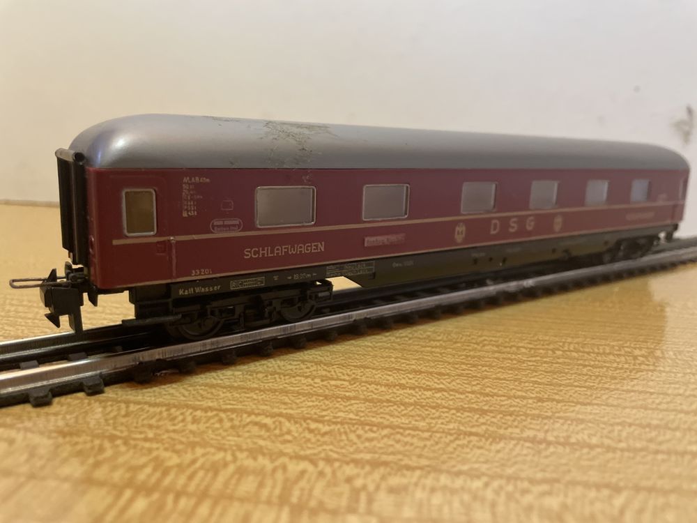 Märklin 4150 TEN D-Zug Schlafwagen DB H0 Beleuchtet (Gebraucht) in für