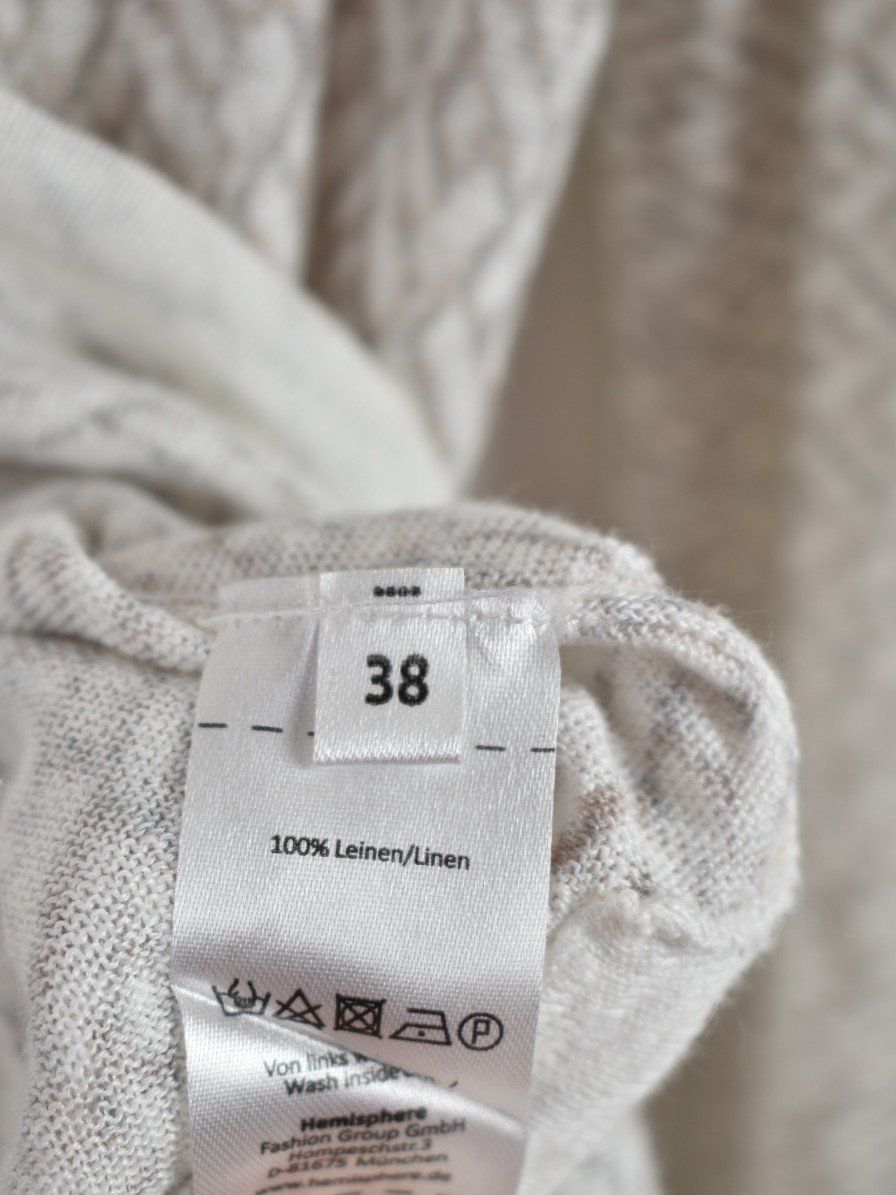 Hemisphere Giacche: Hemisphere Cardigan Gr.38, 100% Leinen – Usato da Nürensdorf venduto da 2ND_STORY 9