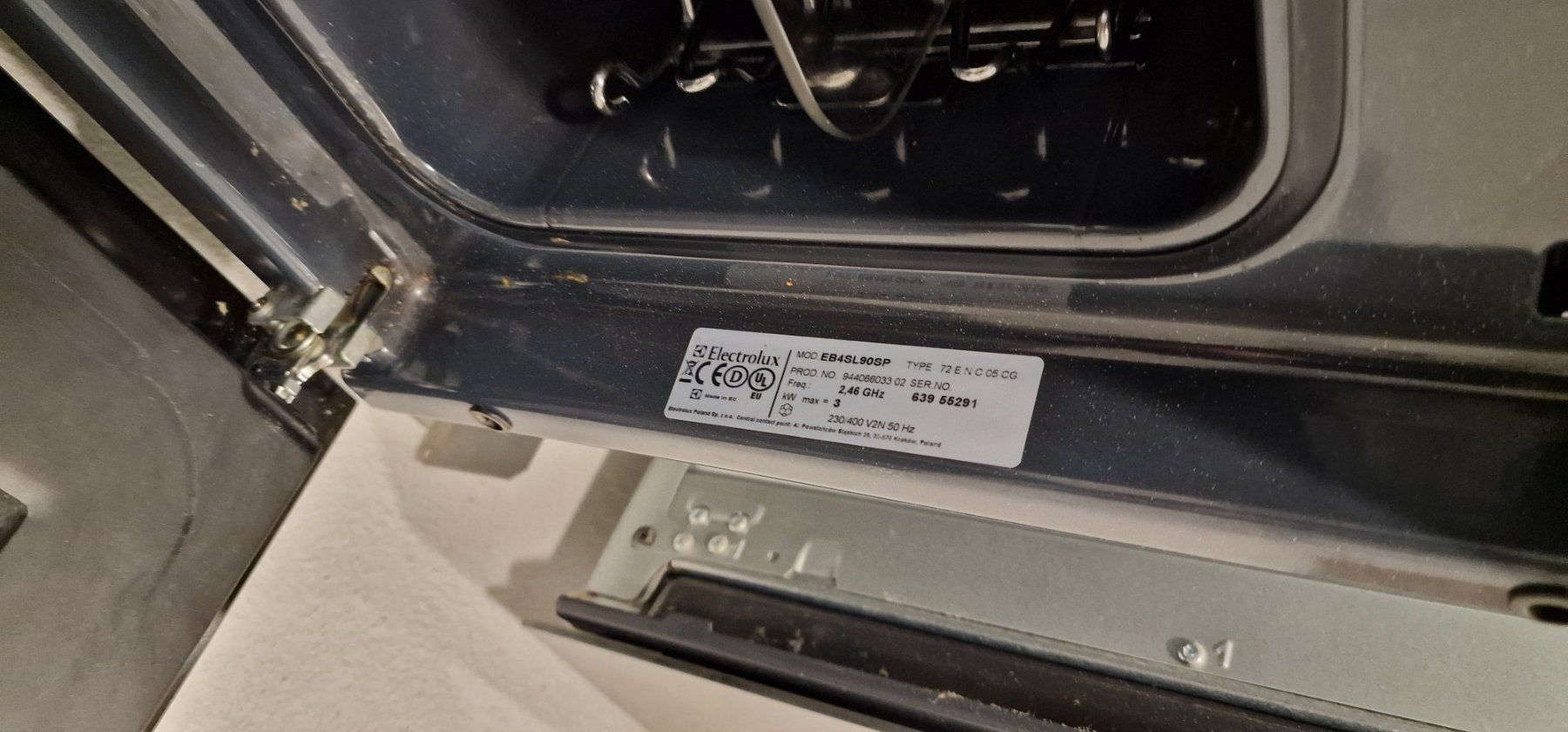 Electrolux Elettrodomestici da cucina: Electrolux Einbausteamer / Dampfgarer EBSL90SP – SuperSteam – Usato da Hinwil venduto da Felsenhof-Didi 4