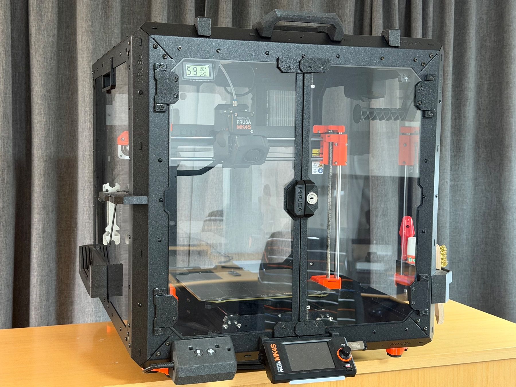 Prusa 3D Drucker: Prusa MK4S avec Boitier – Gebraucht aus Uster von MCe 1