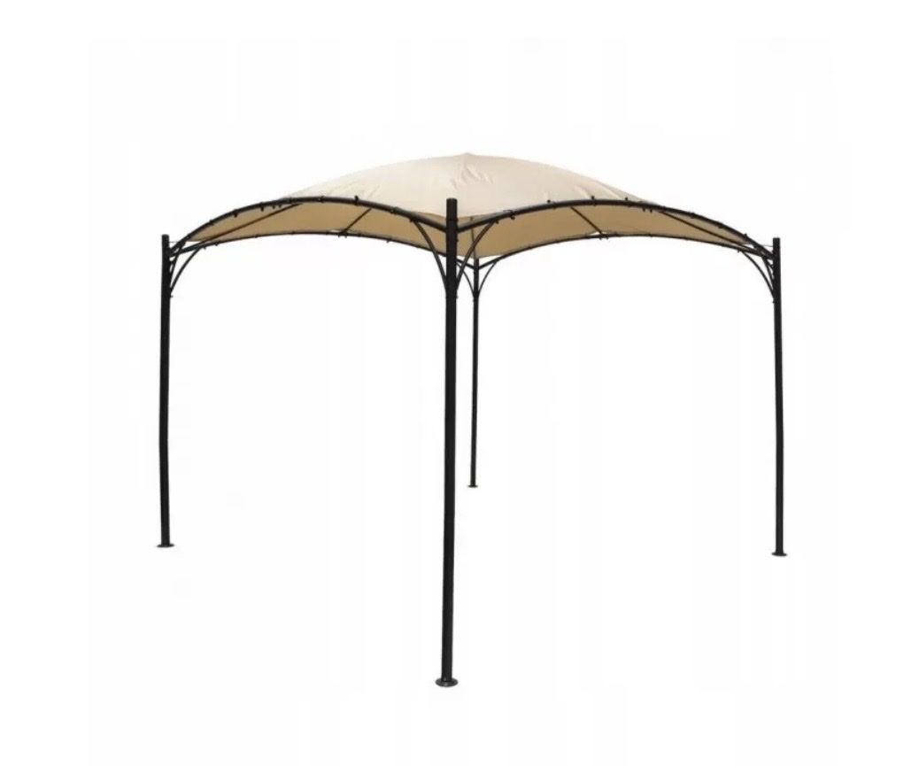 Zelte & Pavillons: Gartenzelt Pavillon, 3x3m, Grau – Neu (gemäss Beschreibung) aus Moosseedorf von fosy67