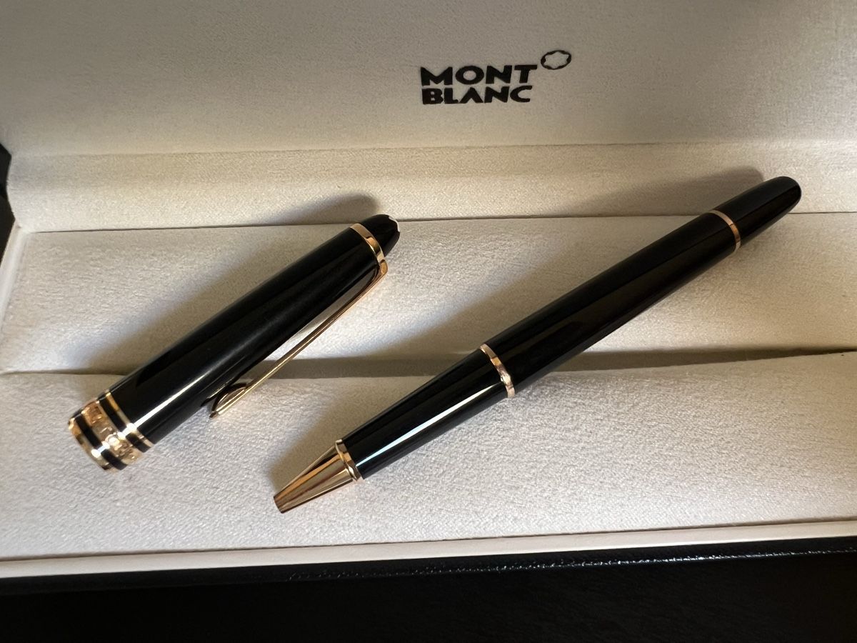 Stifte & Marker: MONTBLANC ROLLERBALL MEISTERSTÜCK DORÉ – Gebraucht aus Le Châble VS von jud_syz2 5