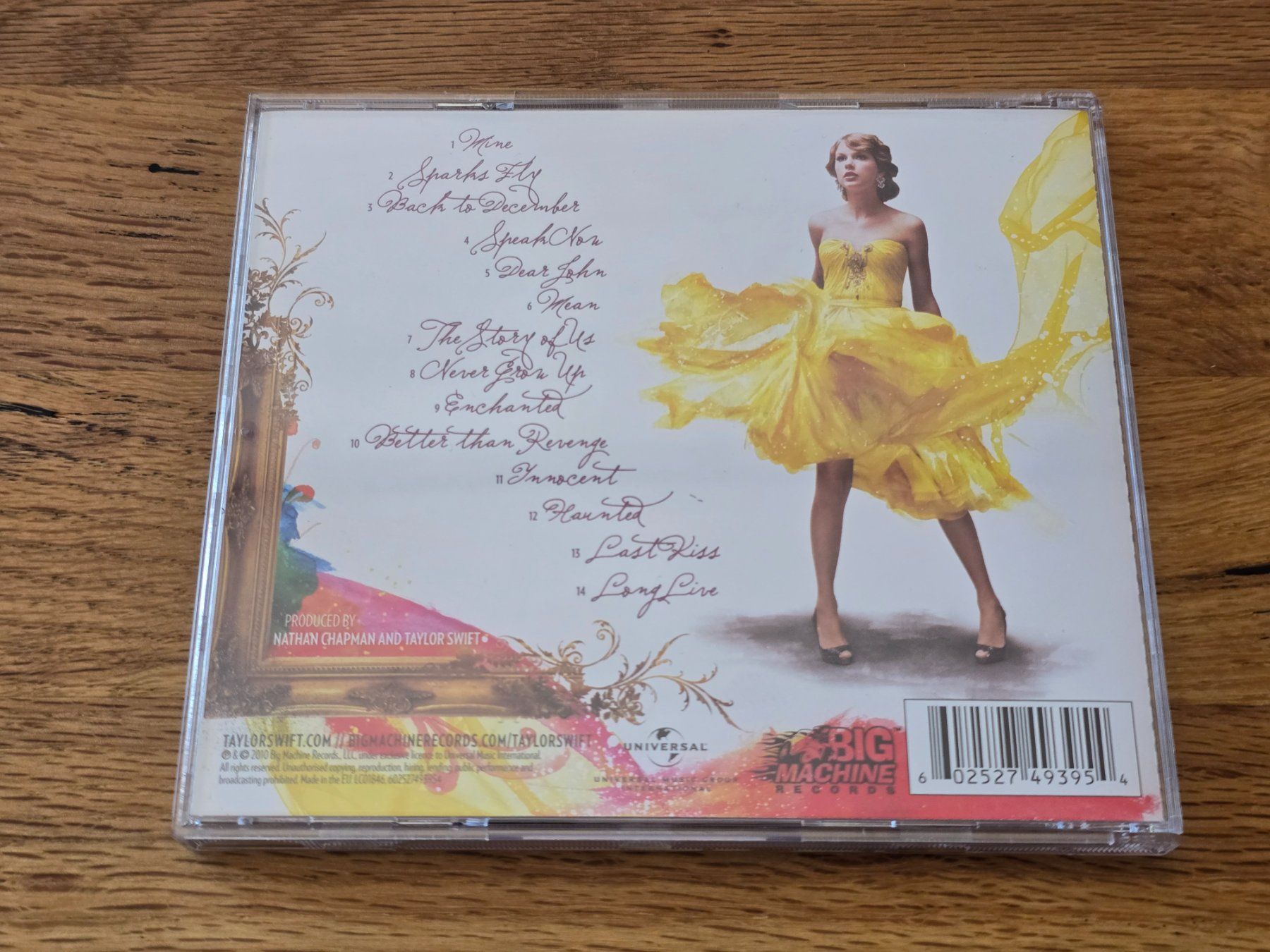 CD: Taylor Swift - Speak Now - CD – Usato da Auenstein venduto da Trilos 1