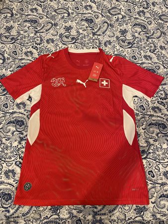 NEU & Unbenutzt Original Schweizer Nationalmannschaft Trikot