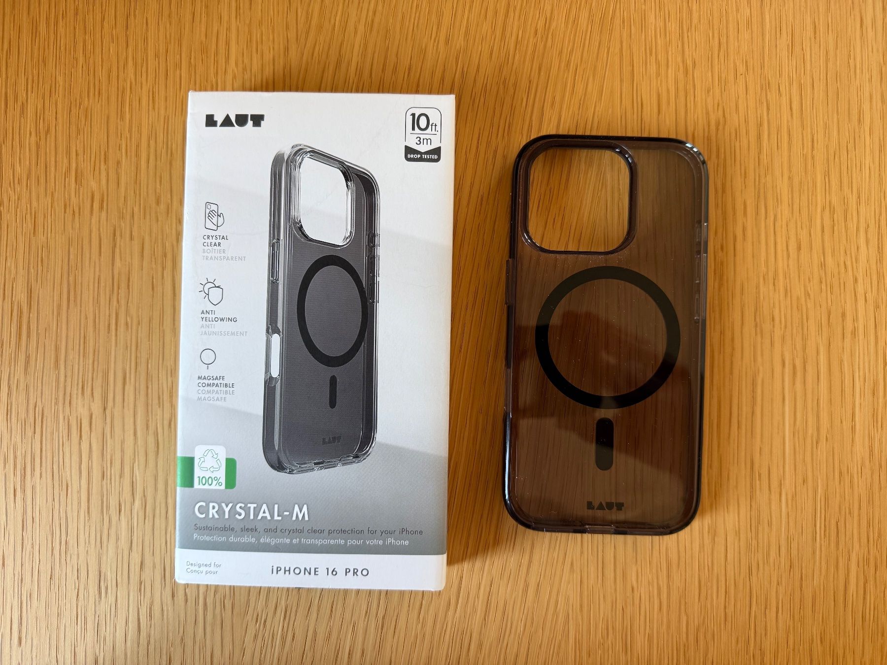 Apple Cover & Protezioni schermo: Hülle Coque iPhone 16 Pro - Crystal-M - Laut – Usato da Epesses venduto da genfersee
