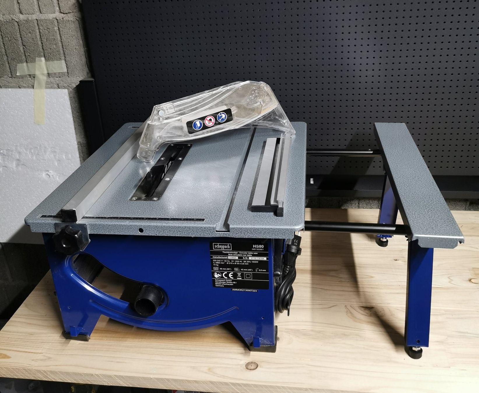 Scheppach Toutes les machines: Scie circulaire de table Scheppach HS80 – D'occasion à Genève par pie_9syz 6
