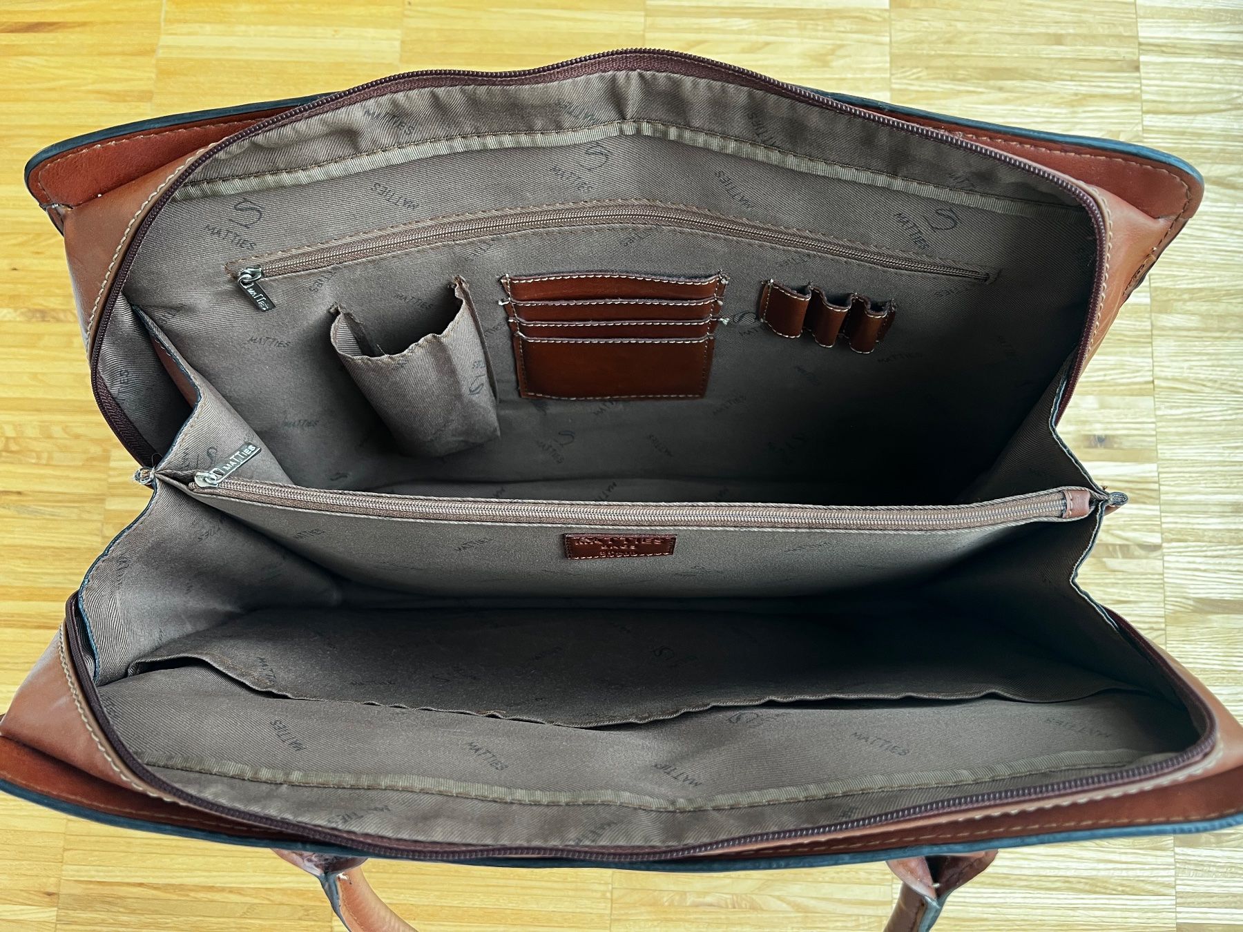 Borse: Laptoptasche Leder braun Marke MATTIES – Usato da Schleinikon venduto da mbr_jc95 5