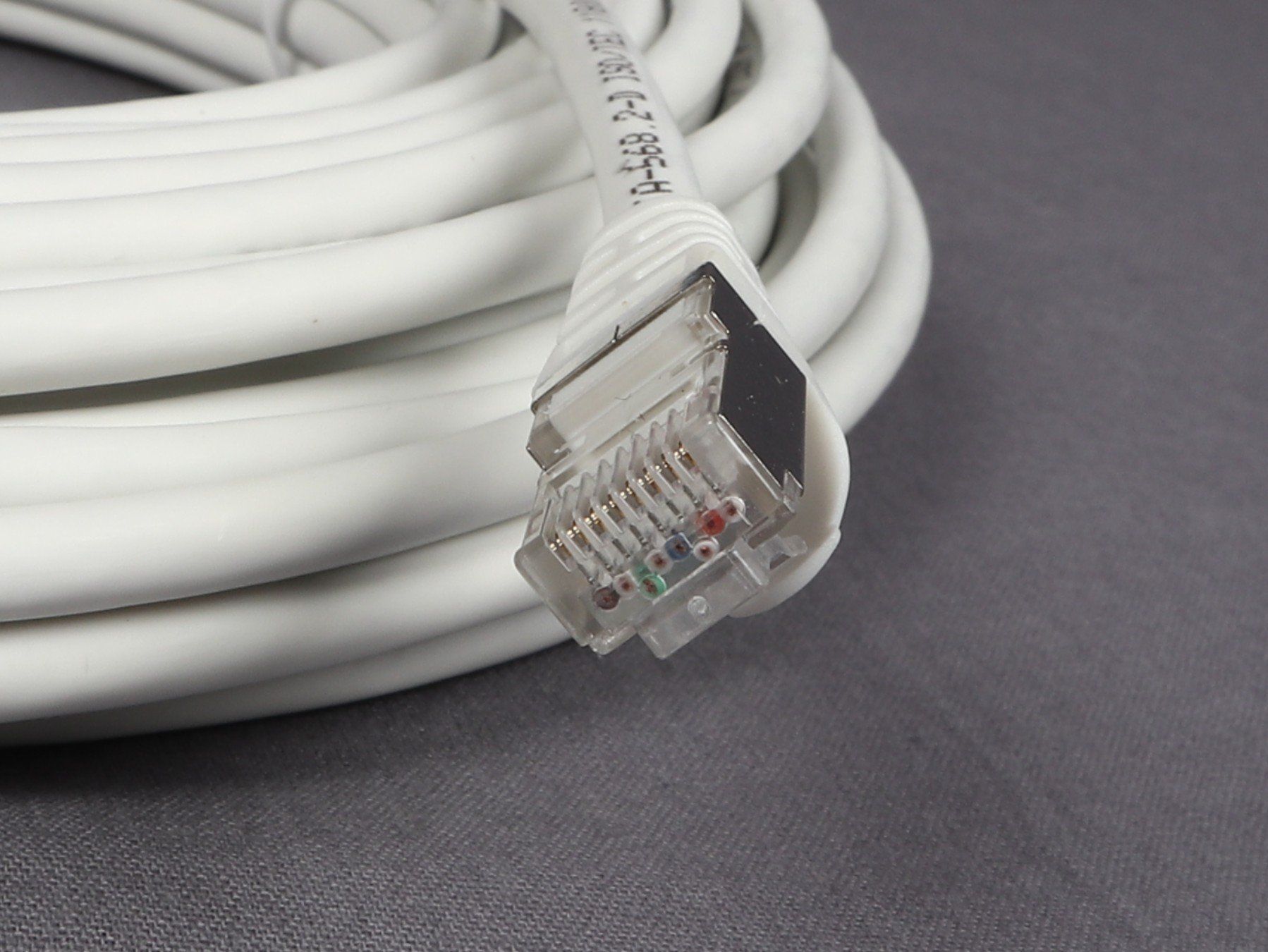 Digitec Kabel: DIGITEC Ethernet - Patchkabel RJ45 6a 20m weiss – Neu (gemäss Beschreibung) aus Steinen von Restwert_Steinen 5