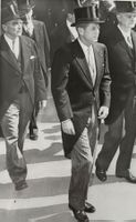 John F. Kennedy, USA, in Frack und Zylinder, 1960, Vintage
