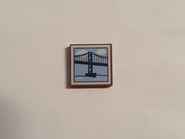 Lego 3068 2x2 Fliese bedruckt Brücke