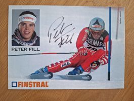 Peter Fill Autogrammkarte