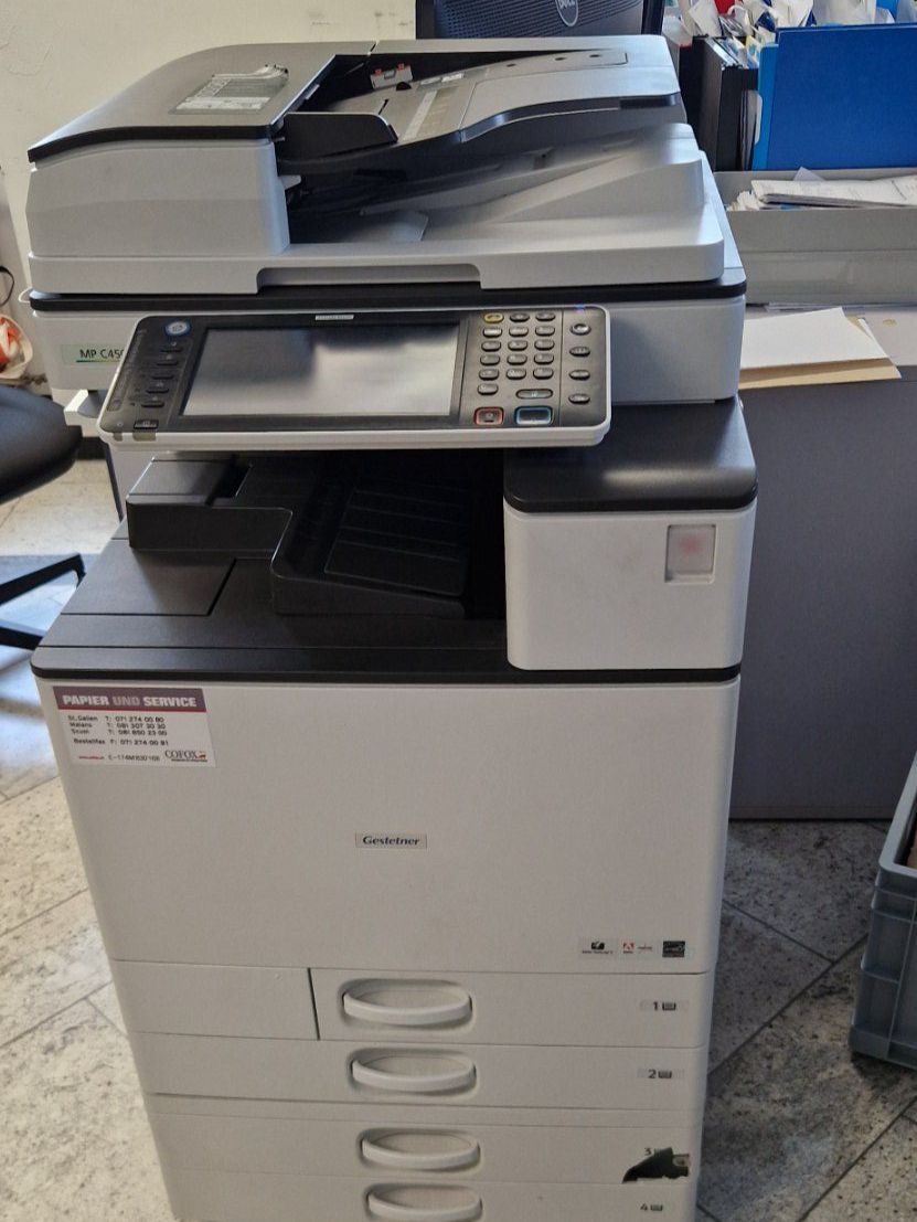 Ricoh Fotokopierer: Ricoh MP C4503SP Farbkopierer – Gebraucht aus Felsberg von Springer5