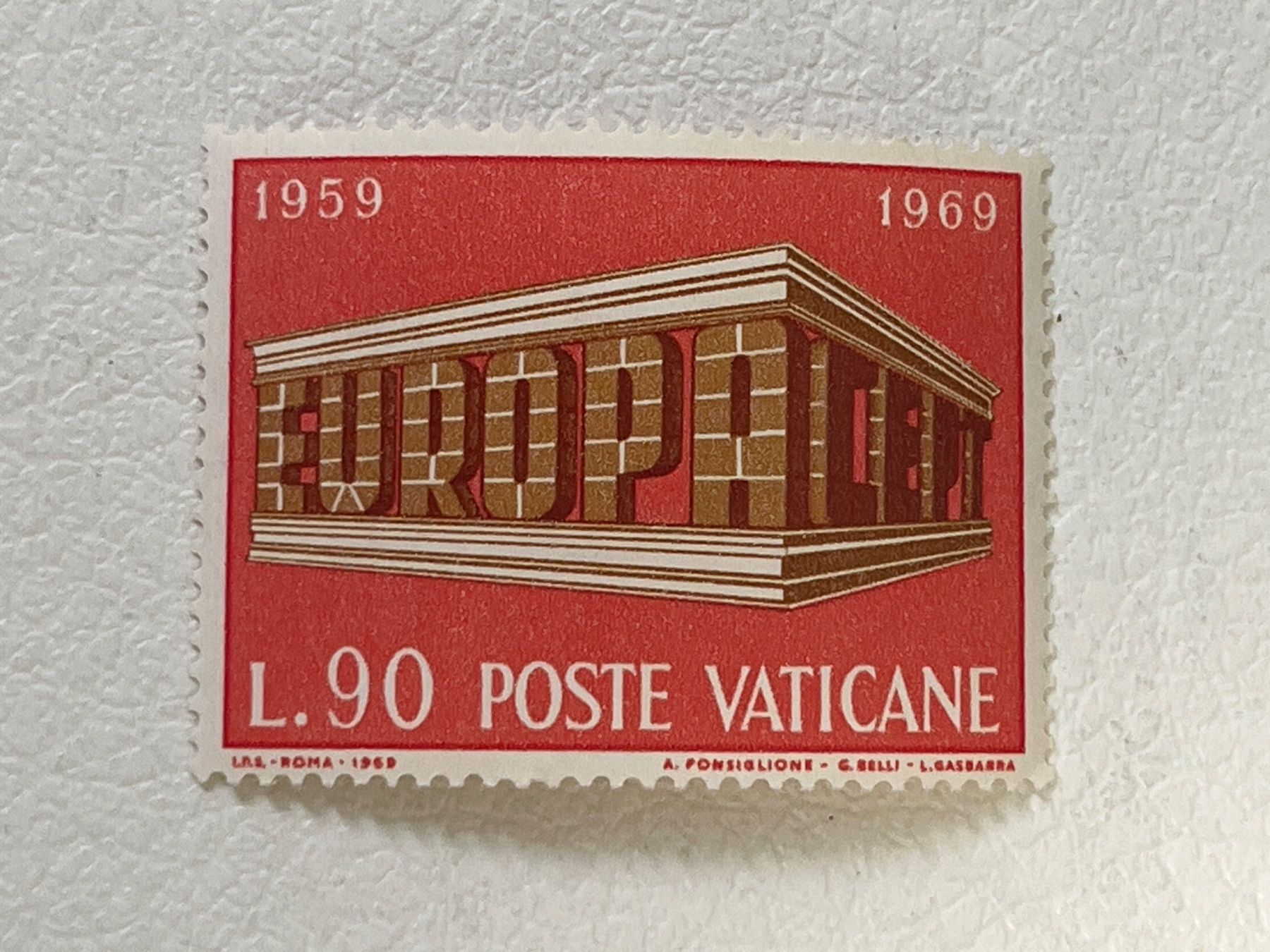 Alle Briefmarken: Briefmarke: Città del Vaticano – Gebraucht aus Chiasso von AzenYa