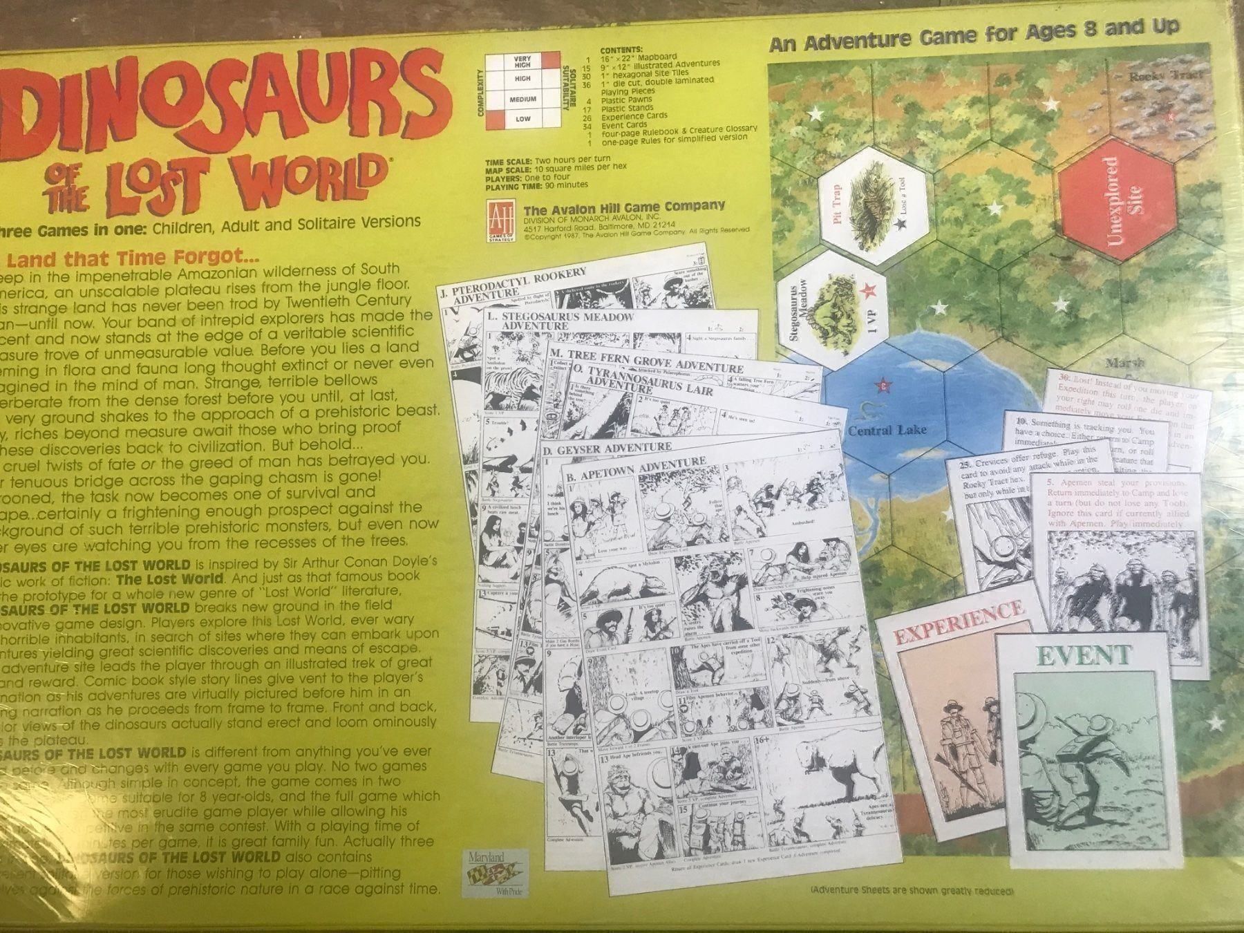 Spiele: Dinosaurs of the lost World – Neu und originalverpackt aus Bern von Vineb 1