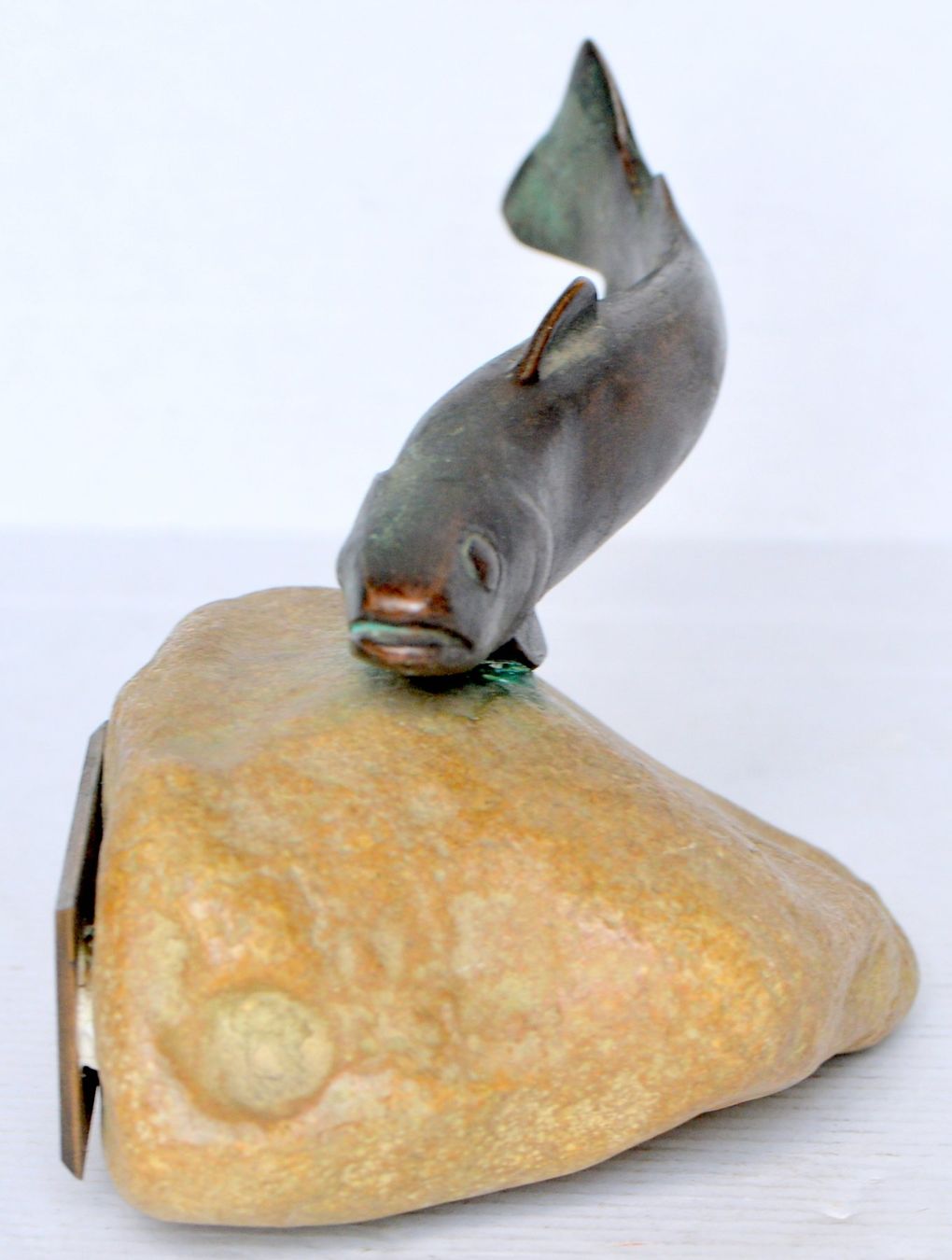 Skulpturen & Statuen: Statuette poisson signée "Reussner" – Gebraucht aus Neuchâtel von Neuchatel 4