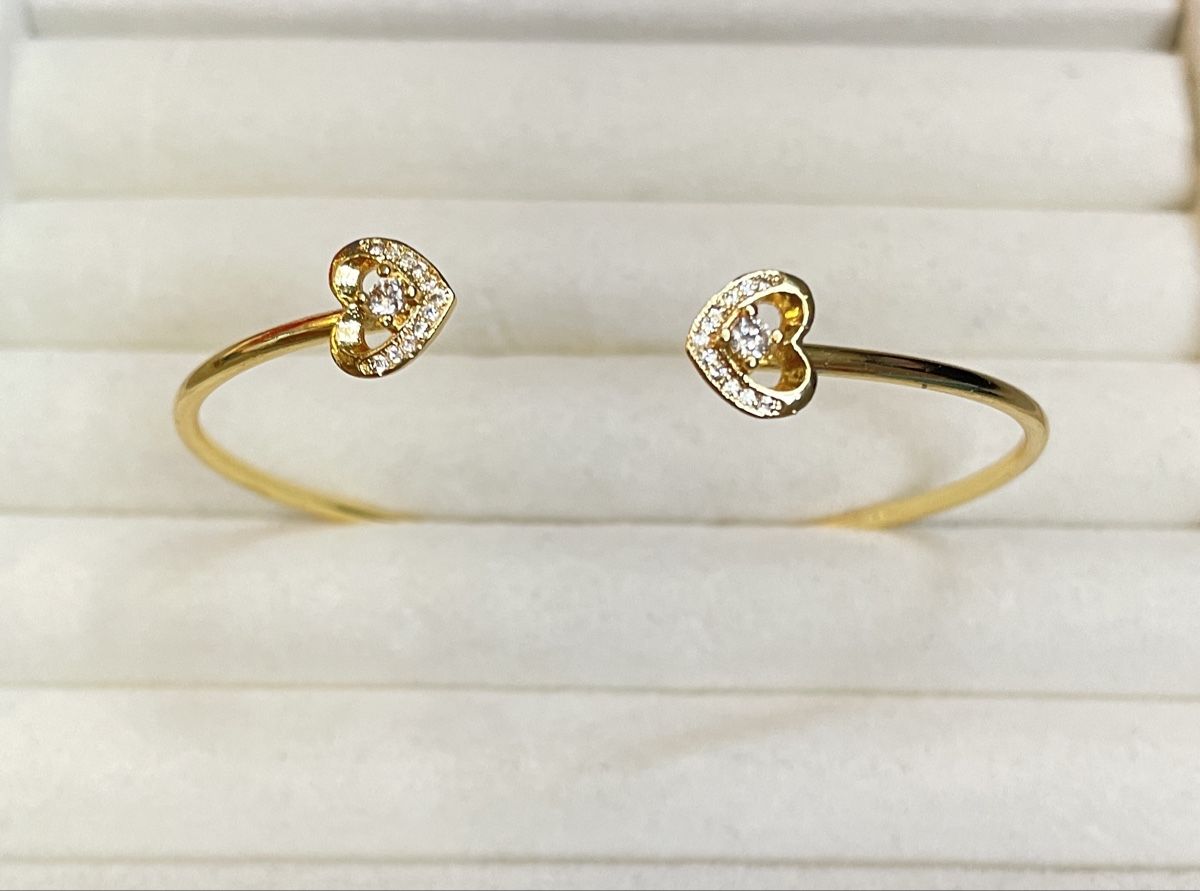 Bracciali & Braccialetti: Stainless Steel Double Heart Bracalet – Nuovo (secondo la descrizione) da Baden venduto da kar_rm7y 1