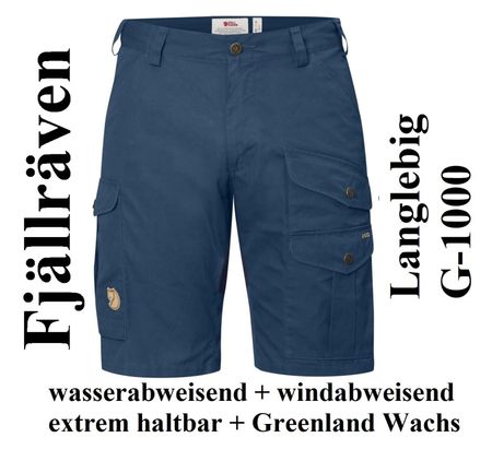 48 NEU 130Fr Fjällräven Wanderhose Sporthose Shorts Rucksack