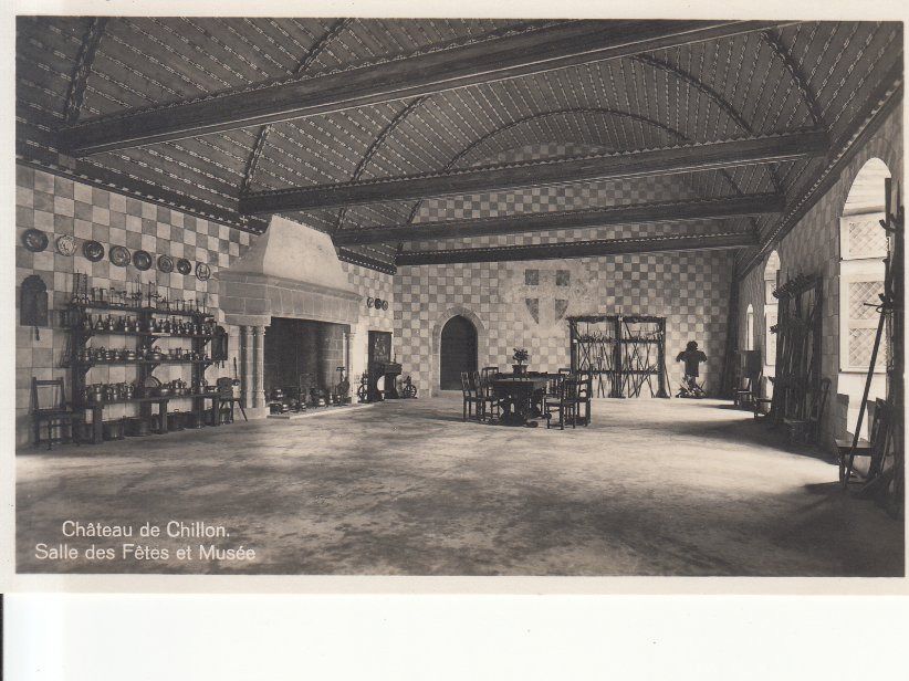 Cartoline postali: Chillon 1933 – Usato da Bürglen TG venduto da StampGraf