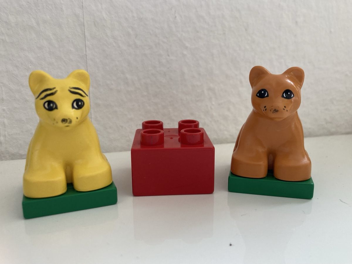 Lego Giocattoli: Alte Lego Duplo Figuren Tiere Baum – Usato da Rombach venduto da polymerase01 5