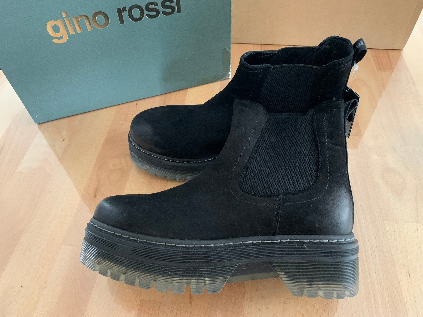 Scarpe da donna: Stiefeletten Gino Rossi Gr. 38 Leder – Nuovo e nell'imballaggio originale da Wetzikon ZH venduto da EvisStore