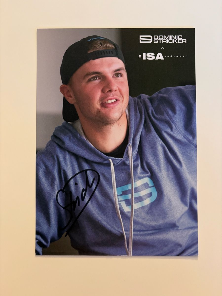 Autografi: Dominic Stricker Original Autogramm – Usato da niederbipp venduto da LaHabana1