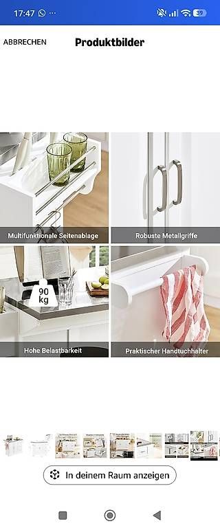 Cucine complete: Bewegliche Kücheninsel – Usato da Steinach venduto da jas_58s5