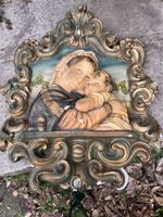 Icona Sacra Madonna con Bambino, Quadro Vintage Religioso