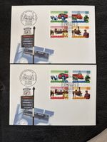 Enveloppes 150 ans chemins de fer suisses Bern 1997