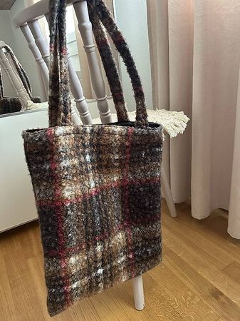 Winterliche Stofftasche