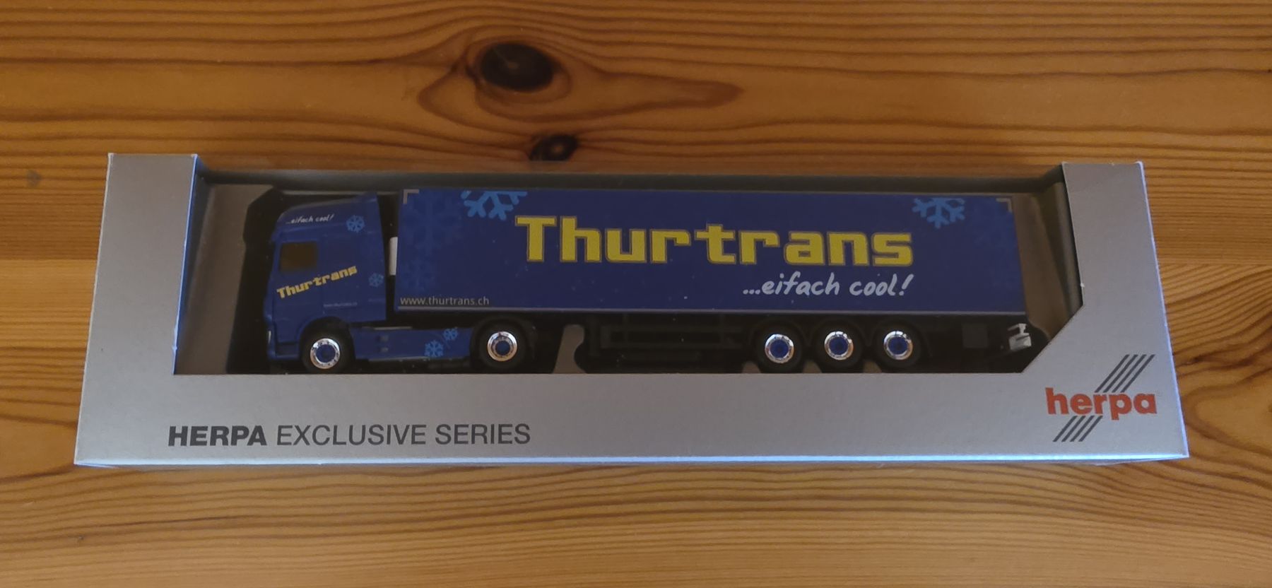 Herpa Modellini d'auto: Herpa Thurtans Lastwagen Modell 1:87 – Nuovo e nell'imballaggio originale da Bettlach venduto da United83 4
