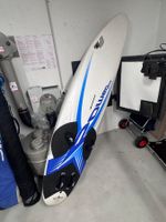Windsurf Set Board F2 130l Carbon Gabel und Mast und Segel