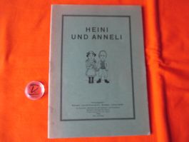 Heft Heini und Anneli 1938, Schulheft vom Lehrerverein