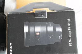 Sony FE 16-35mm f/2.8 GM Sony E, Vollformat