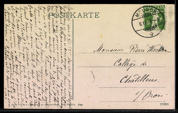 Cartoline postali: AK Moudon, Ecole de Fromagerie – Usato da Berlin venduto da bartko-reher 1