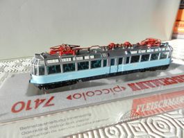 N FLEISCHMANN E-Lok ET 91 Panoramawagen