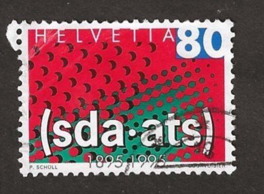 Tous les timbres: Briefmarken Schweiz 1995  Z 874 gebraucht – D'occasion à Susten par lmf_98wh