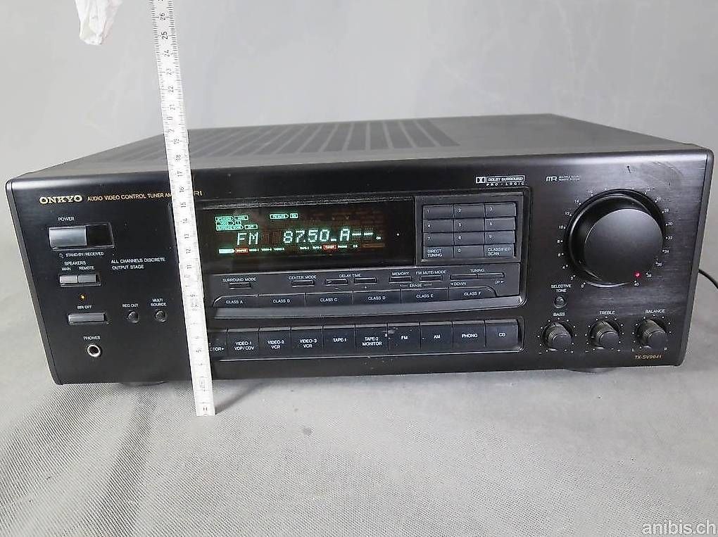 Onkyo Receiver: Onkyo TX-SV9041 Stereo/Dolby Surround Receiver – Gebraucht aus Zürich von axolottchen 5