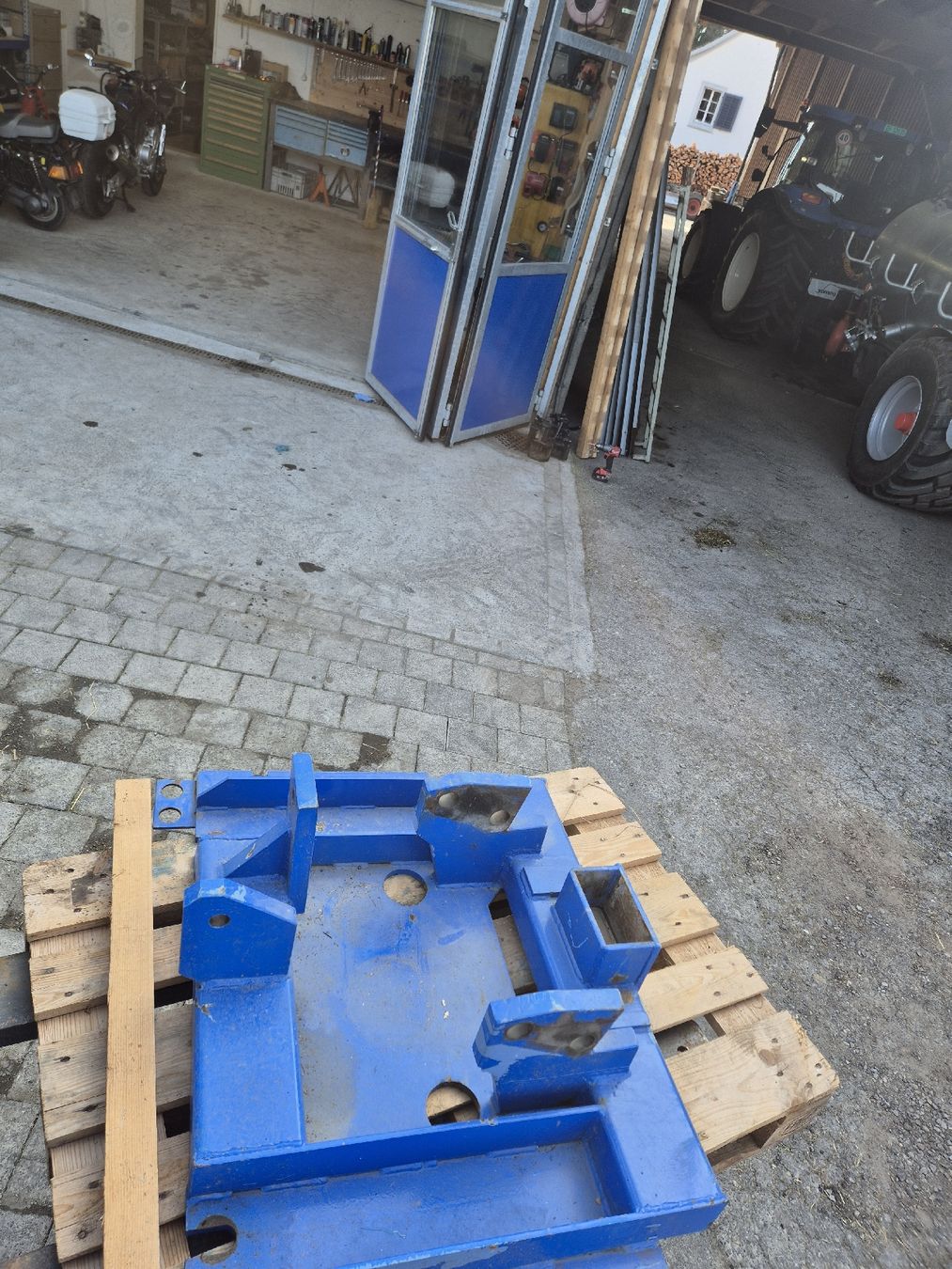 Sgombero neve: Pflugplatte VSS Anbauplatte – Usato da Hombrechtikon venduto da Fiatagri80-90 3
