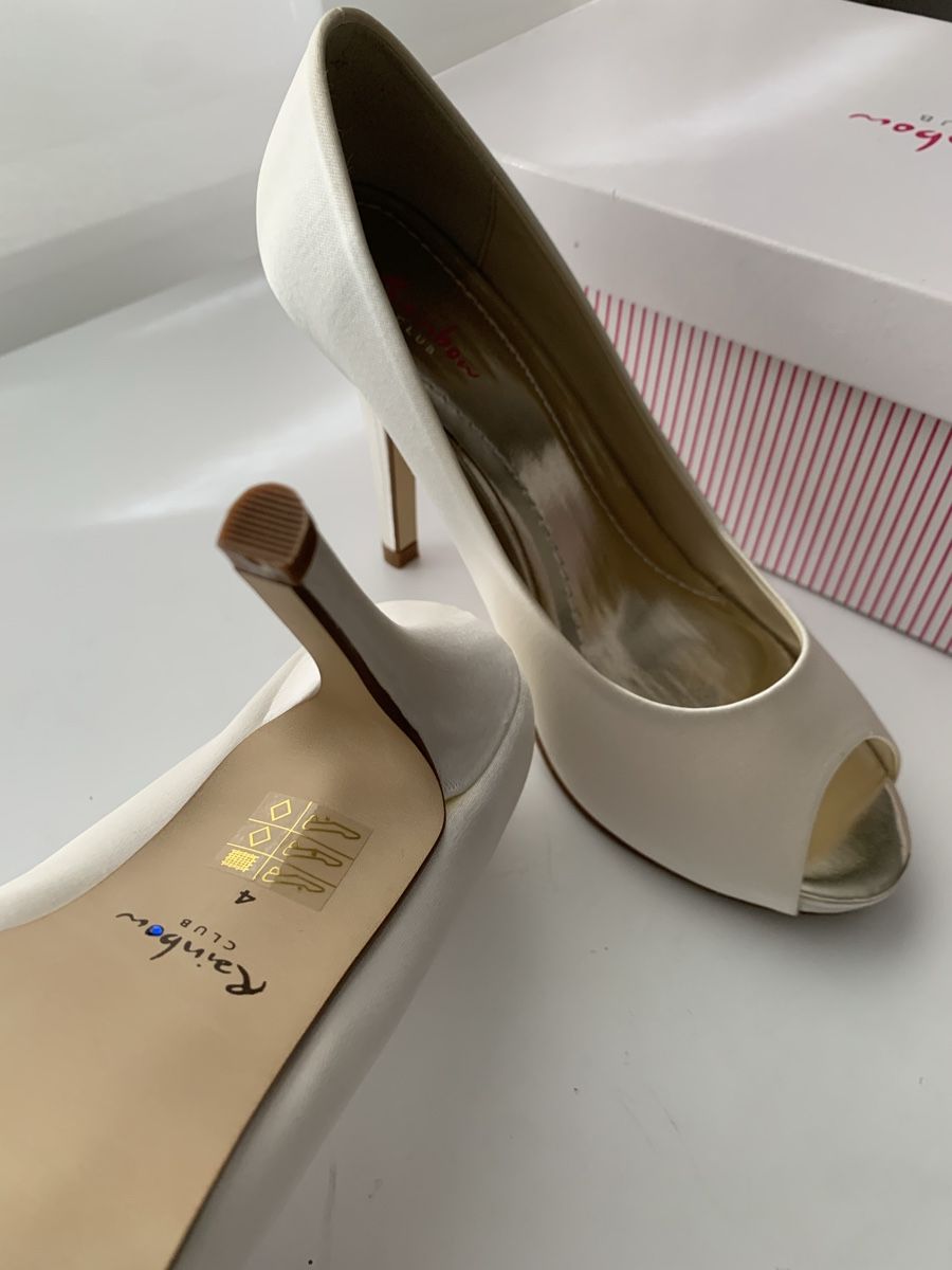 Rainbow Scarpe da donna: Brautschuhe Rainbow Club Gr.37 – Nuovo e nell'imballaggio originale da Wabern venduto da sonicblind 6