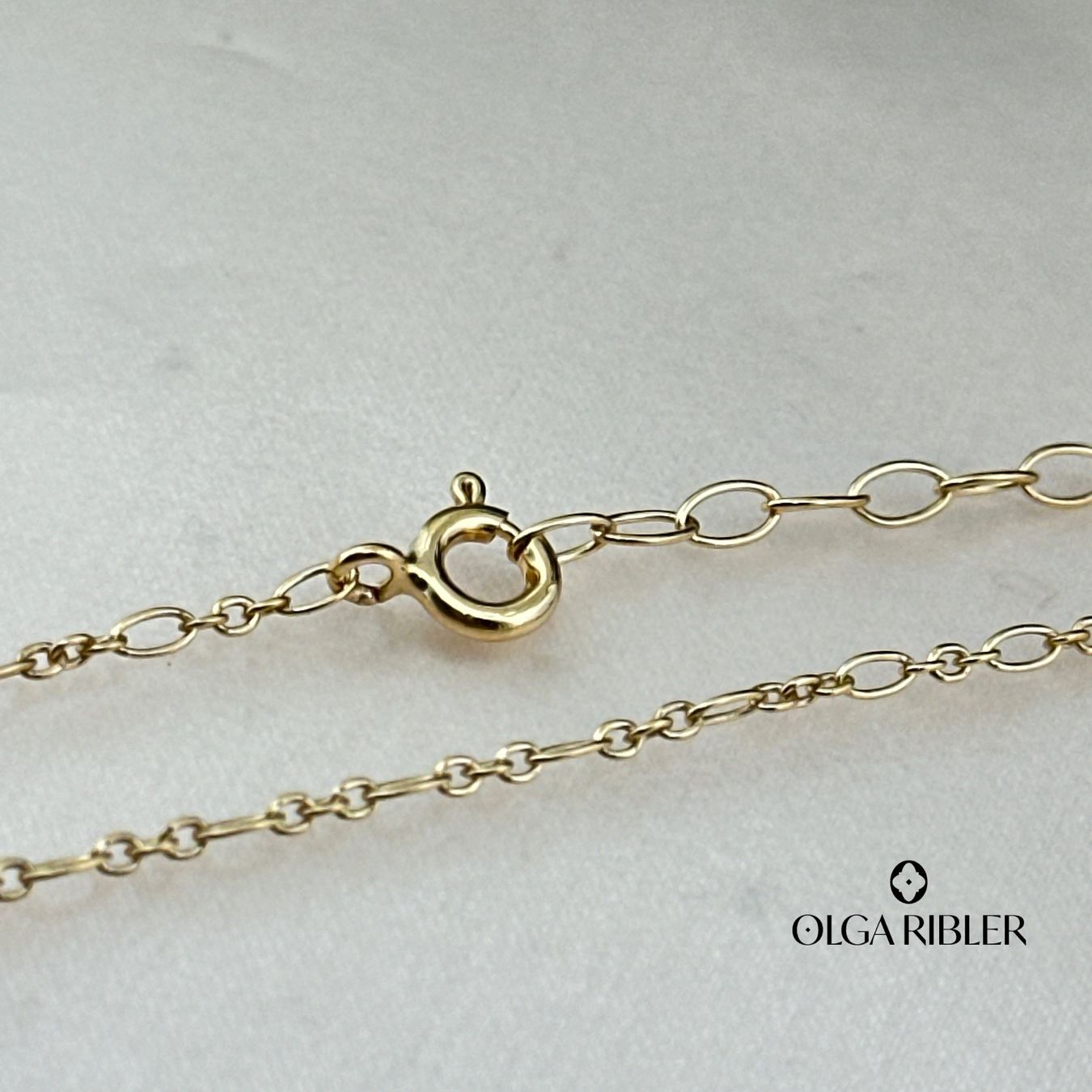 Olga Ribler Catenine: Collier Bergkristall, Silber - 45 cm – Nuovo (secondo la descrizione) da Luzern venduto da byolgaribleroutlet 7