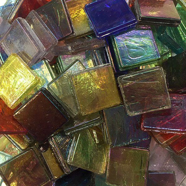Murano Bicchieri: Glasmosaik SICIS GLIMMER assortiert – Nuovo (secondo la descrizione) da Zürich venduto da mosaikdiscount 1