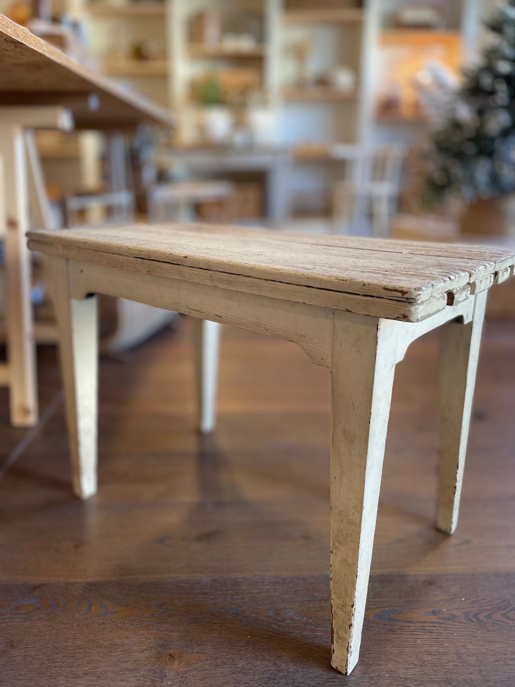 Panchine: Bänkli 70x40cm weiss shabby chic – Usato da Sirnach venduto da dasrosahaus 3