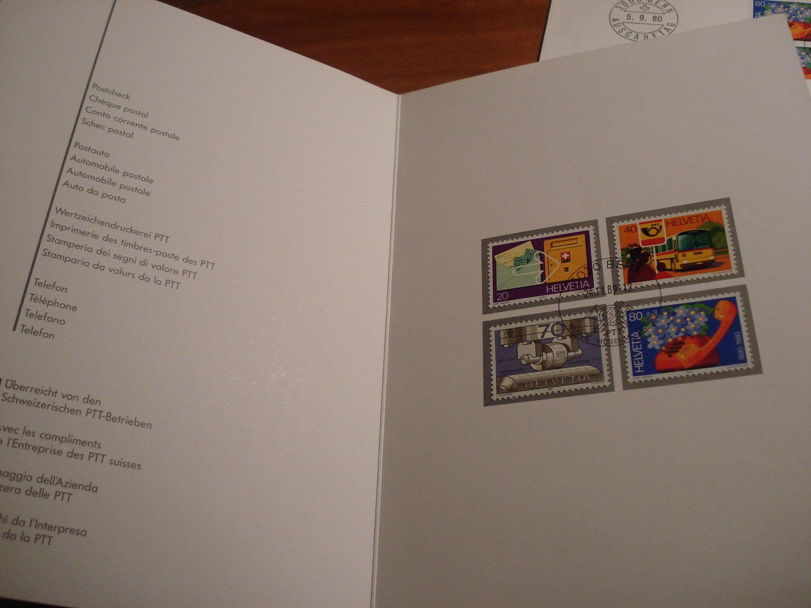 Alle Briefmarken: Sondermarken PTT, 1980, FDC Satz, Einzel  + Folder – Gebraucht aus Niederwil AG von morostahu 2