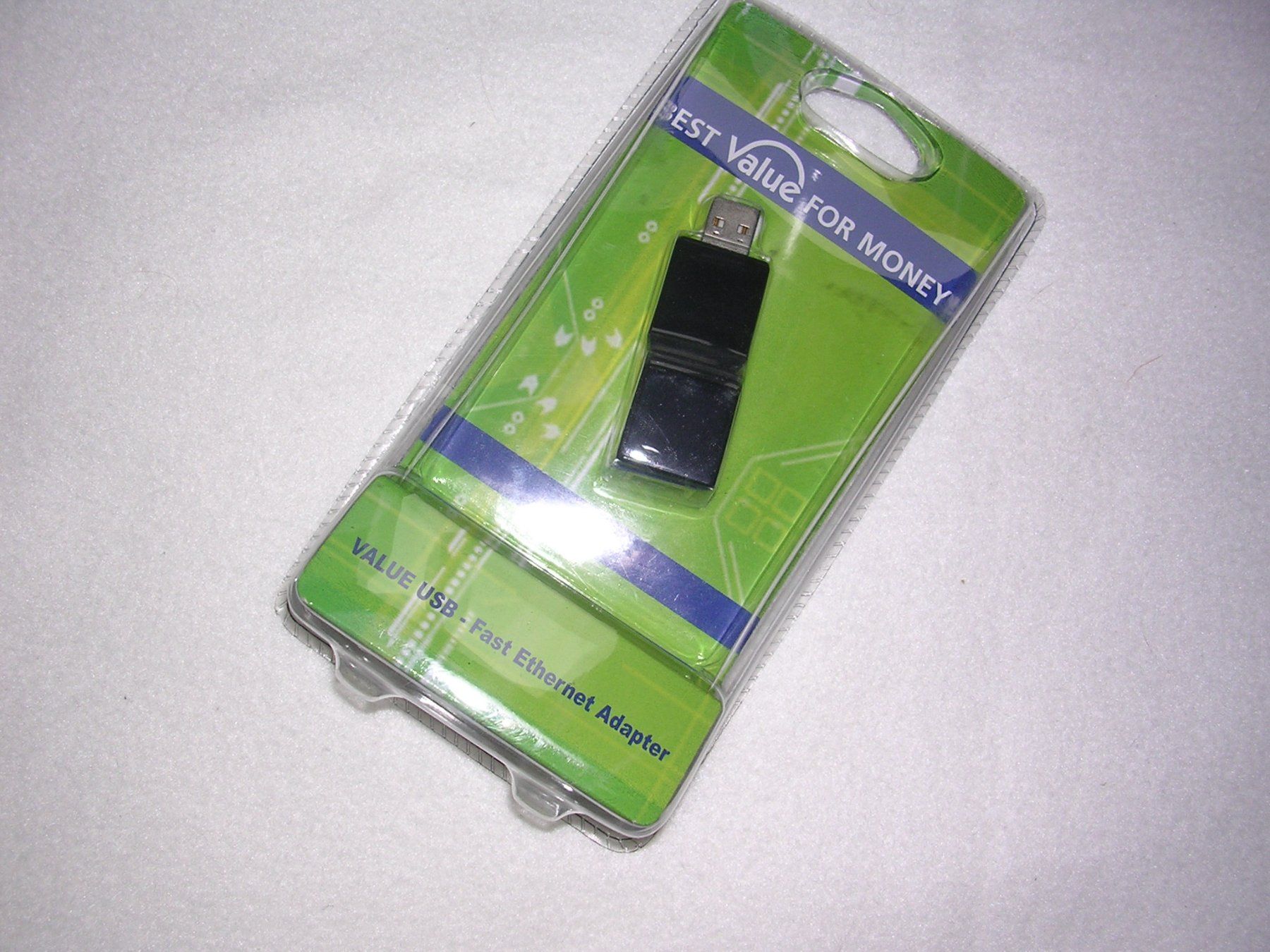 PC: Value USB-Fast Ethernet Adapter – Nuovo e nell'imballaggio originale da Trun venduto da Romi066