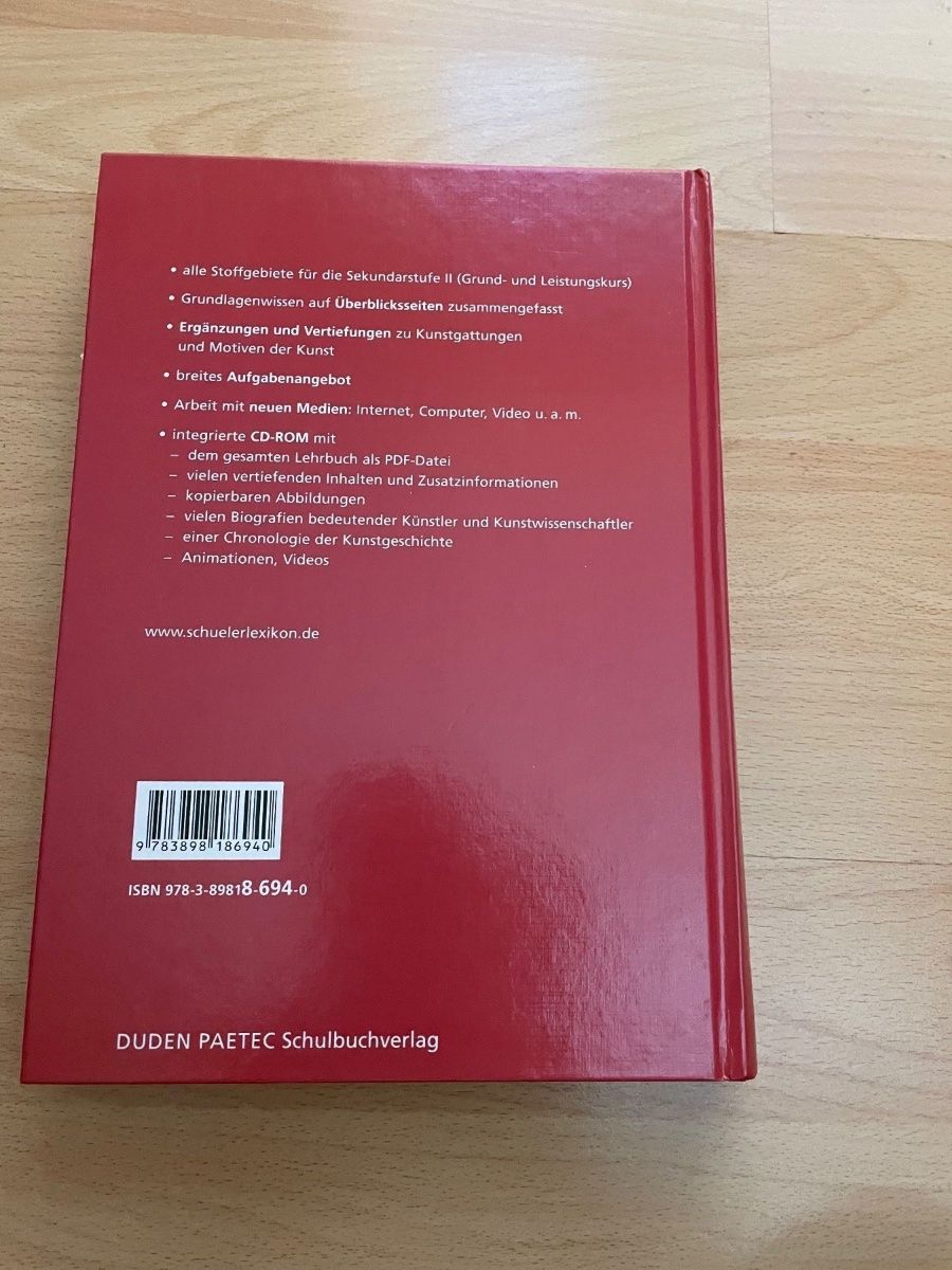 Libri: Livre Kunst Lehrbuch – Usato da Chamoson venduto da daleva0204 1