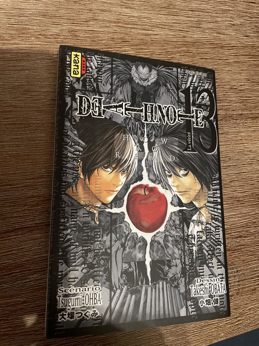 Fumetti: Death Note tome 13 – Nuovo (secondo la descrizione) da Lausanne venduto da Mata85