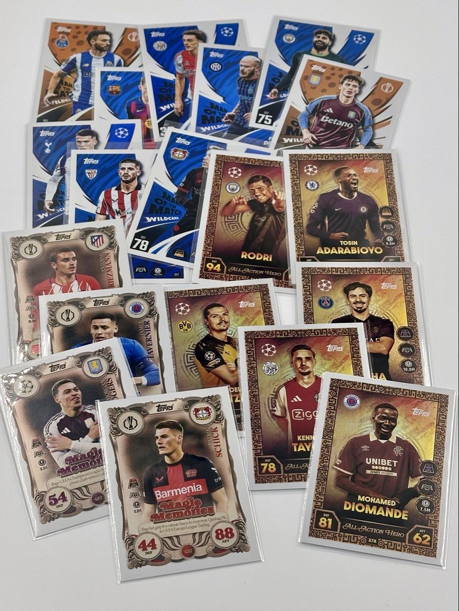 Topps Carte collezionabili: Topps Match Attax - Sammlung 139 Karten! – Nuovo (secondo la descrizione) da Lyss venduto da Swissmantis 1